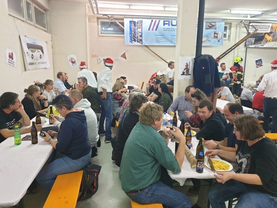 Chlausnacht der Feuerwehr Kaltbrunn