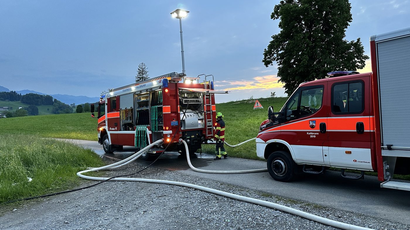 Einsatzfahrzeuge der Feuerwehr Kaltbrunn