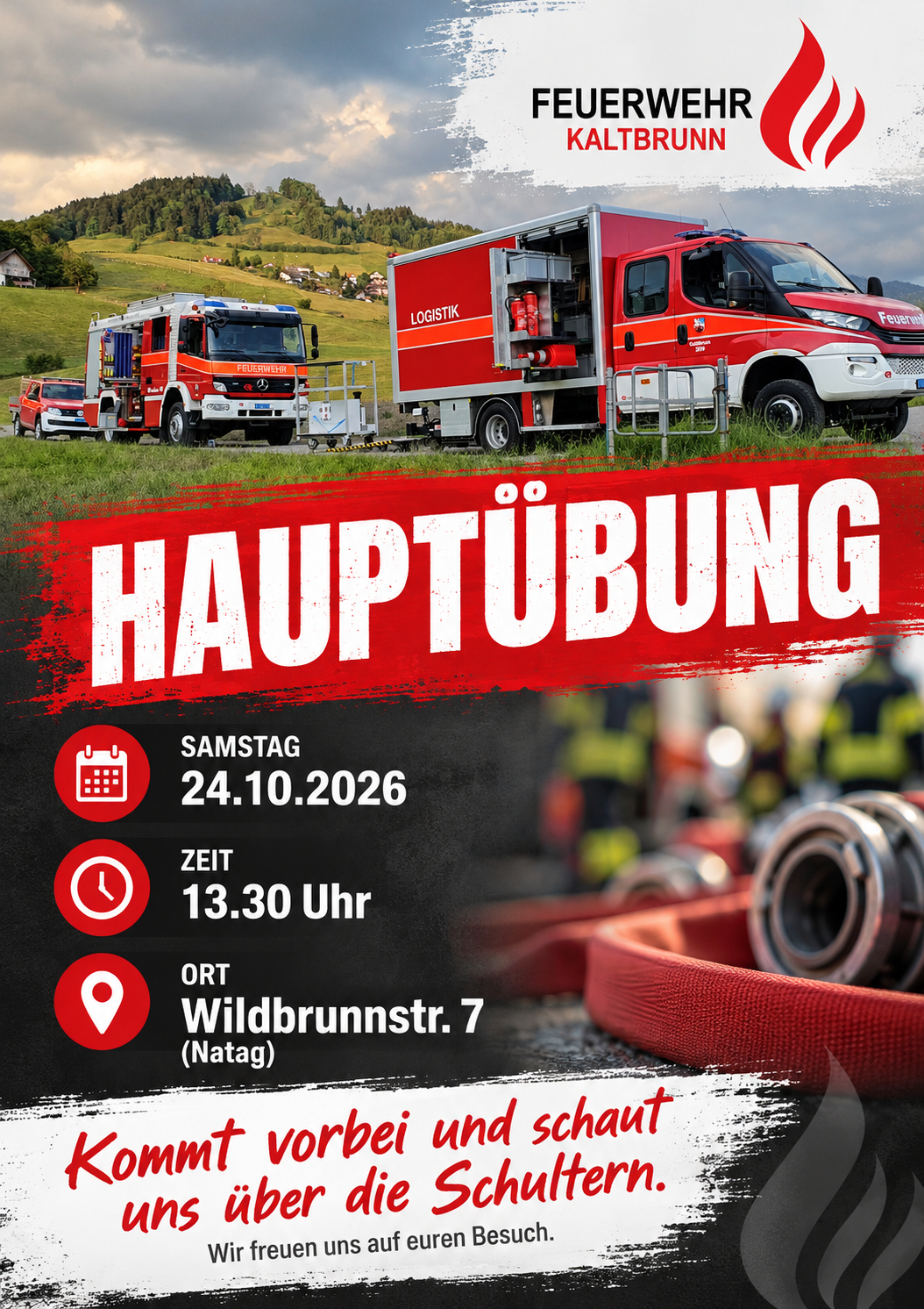 Flyer Hauptübung 2026