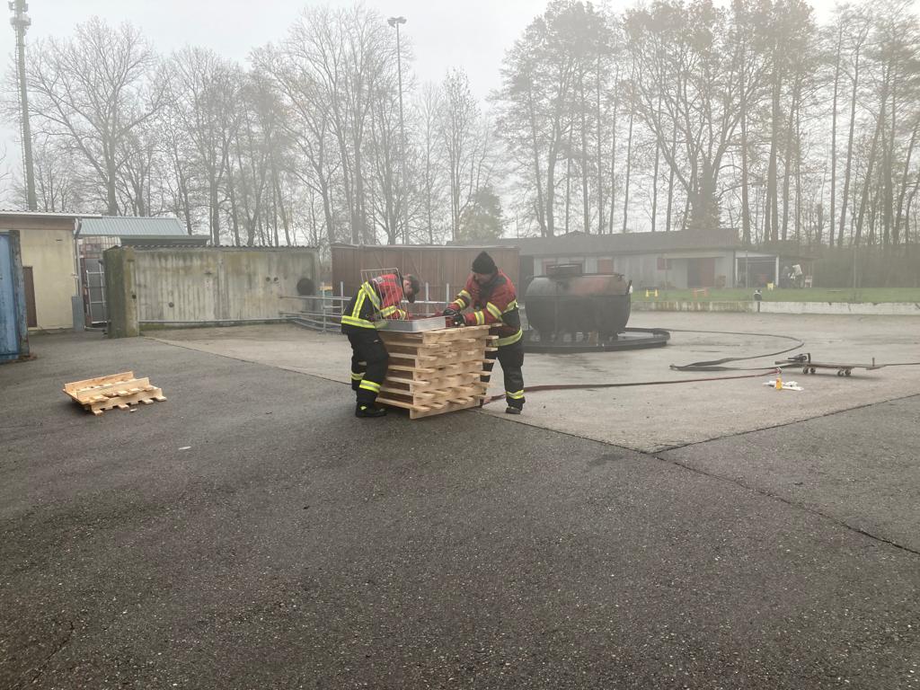 Atemschutz Doppelprobe, Ausbildungszentrum Riedikon