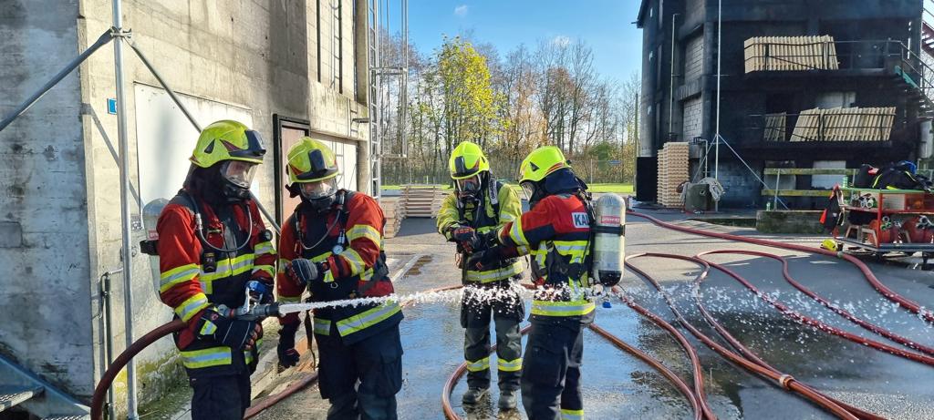 Atemschutz Doppelprobe, Ausbildungszentrum Riedikon