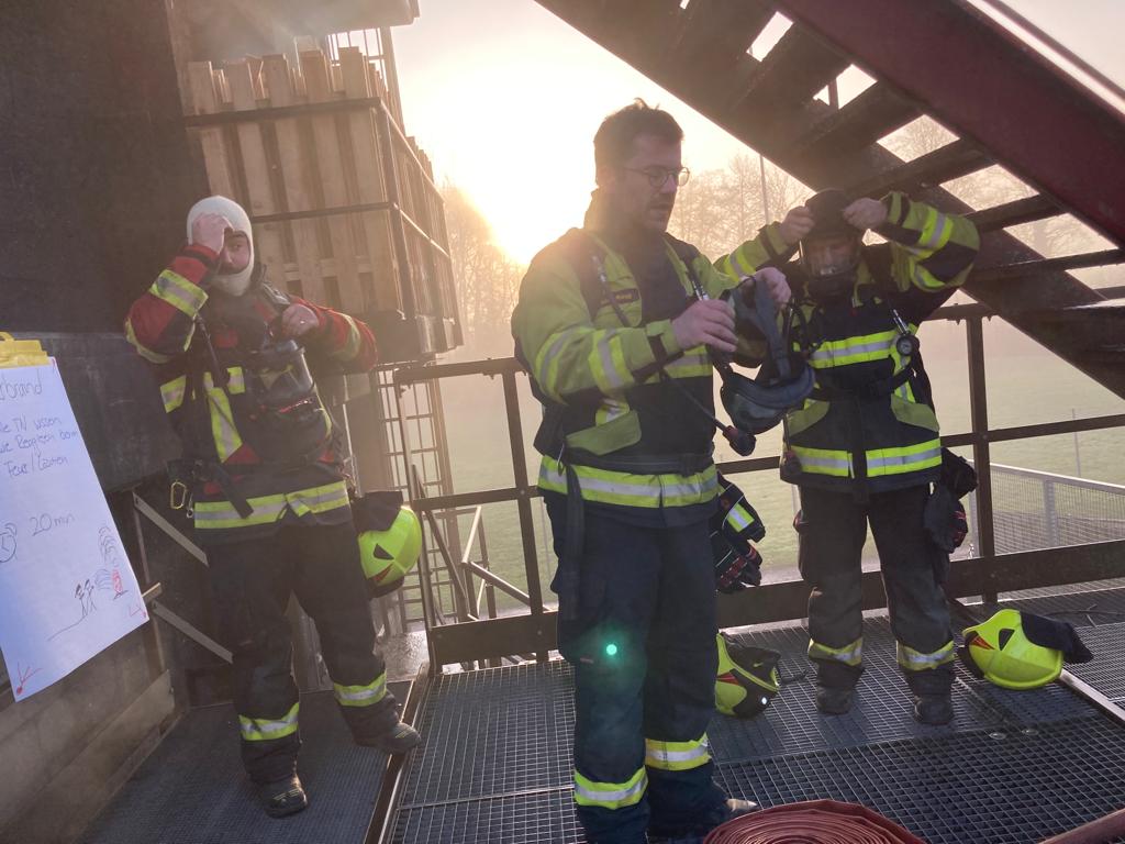 Atemschutz Doppelprobe, Ausbildungszentrum Riedikon