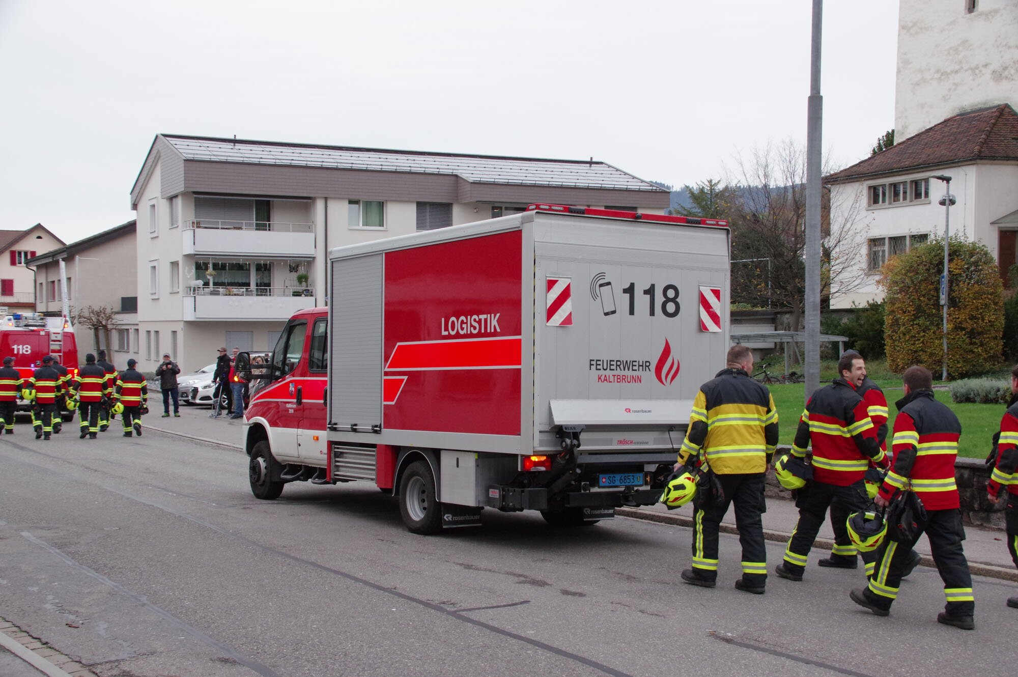 Bezug neues Feuerwehrdepot