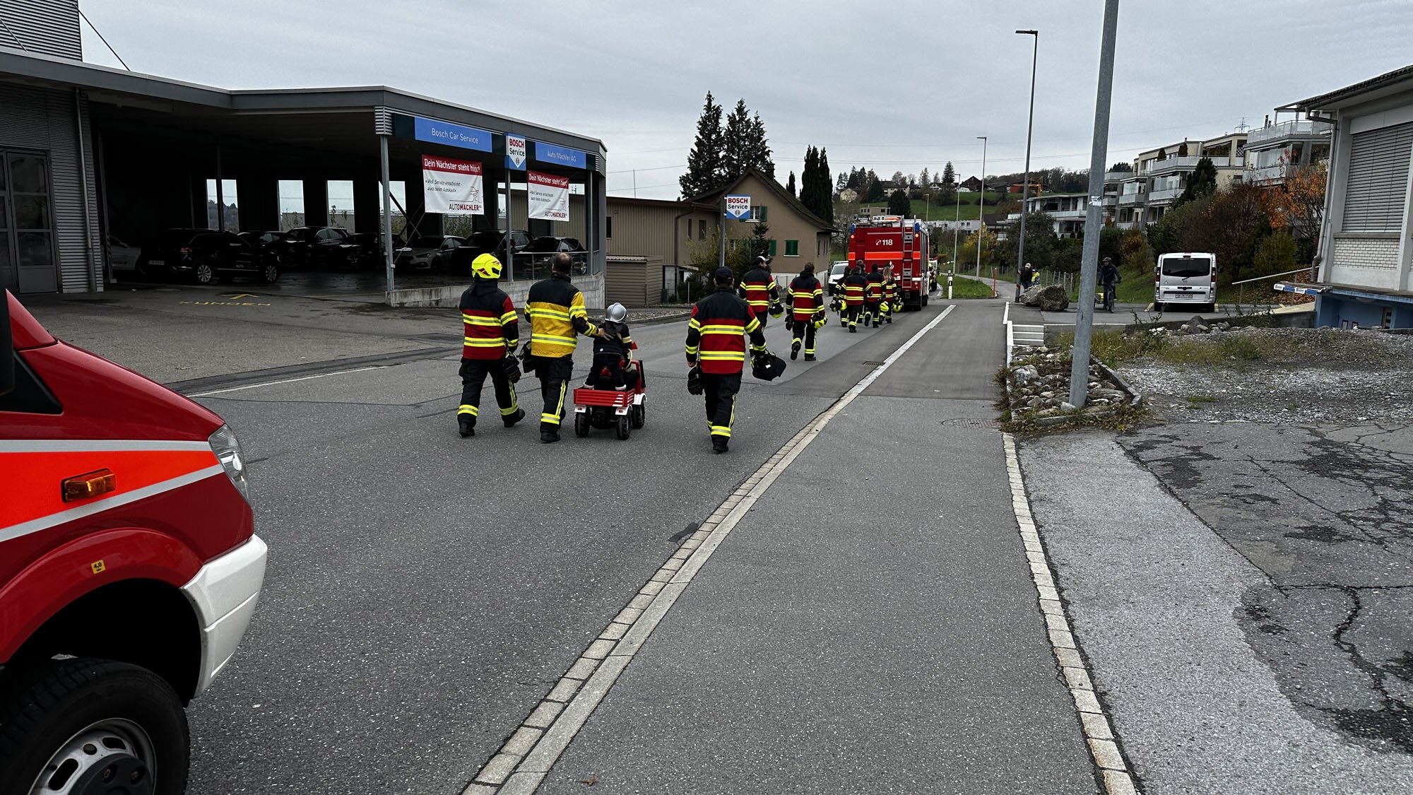 Bezug neues Feuerwehrdepot