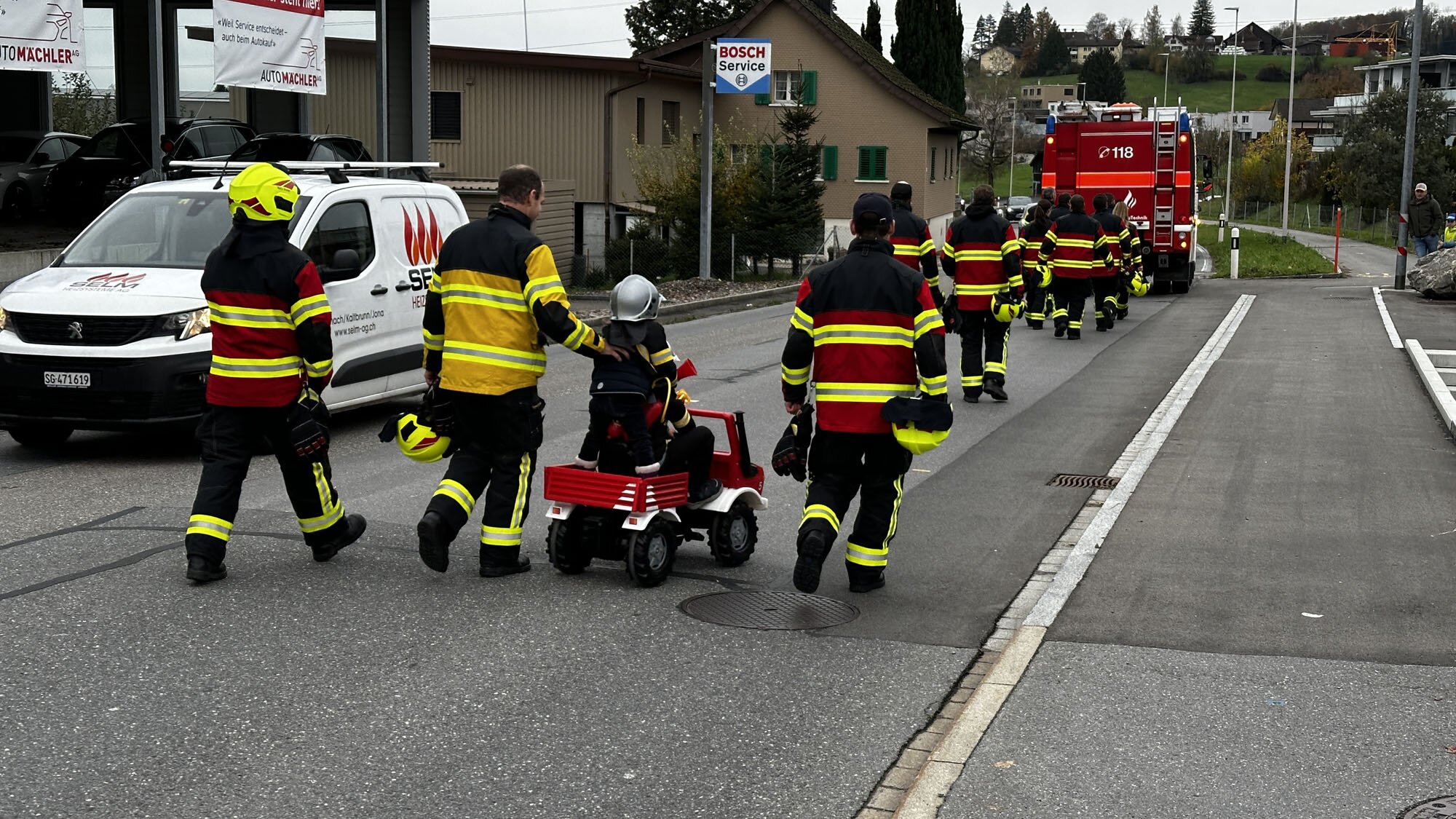 Bezug neues Feuerwehrdepot
