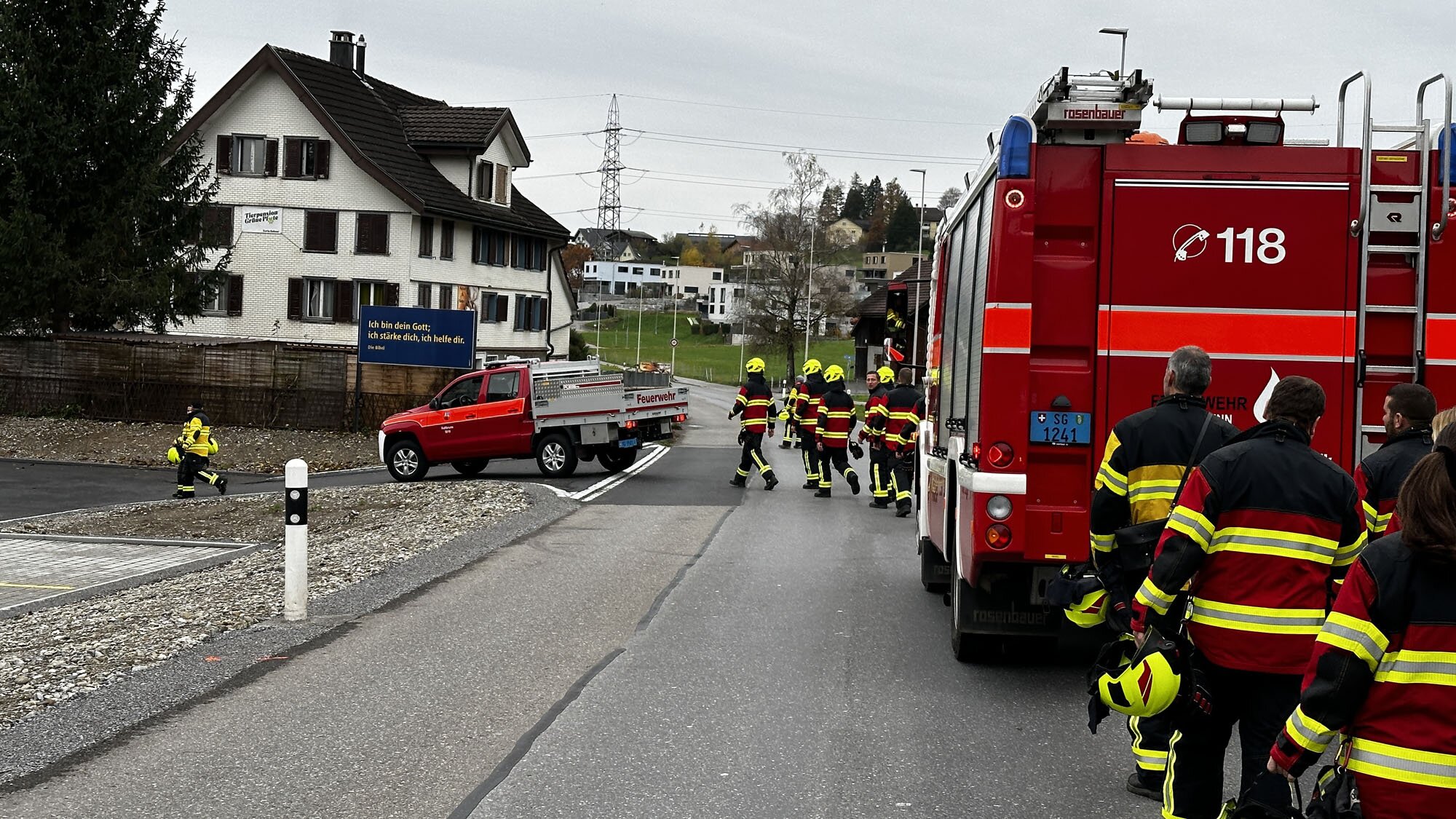 Bezug neues Feuerwehrdepot