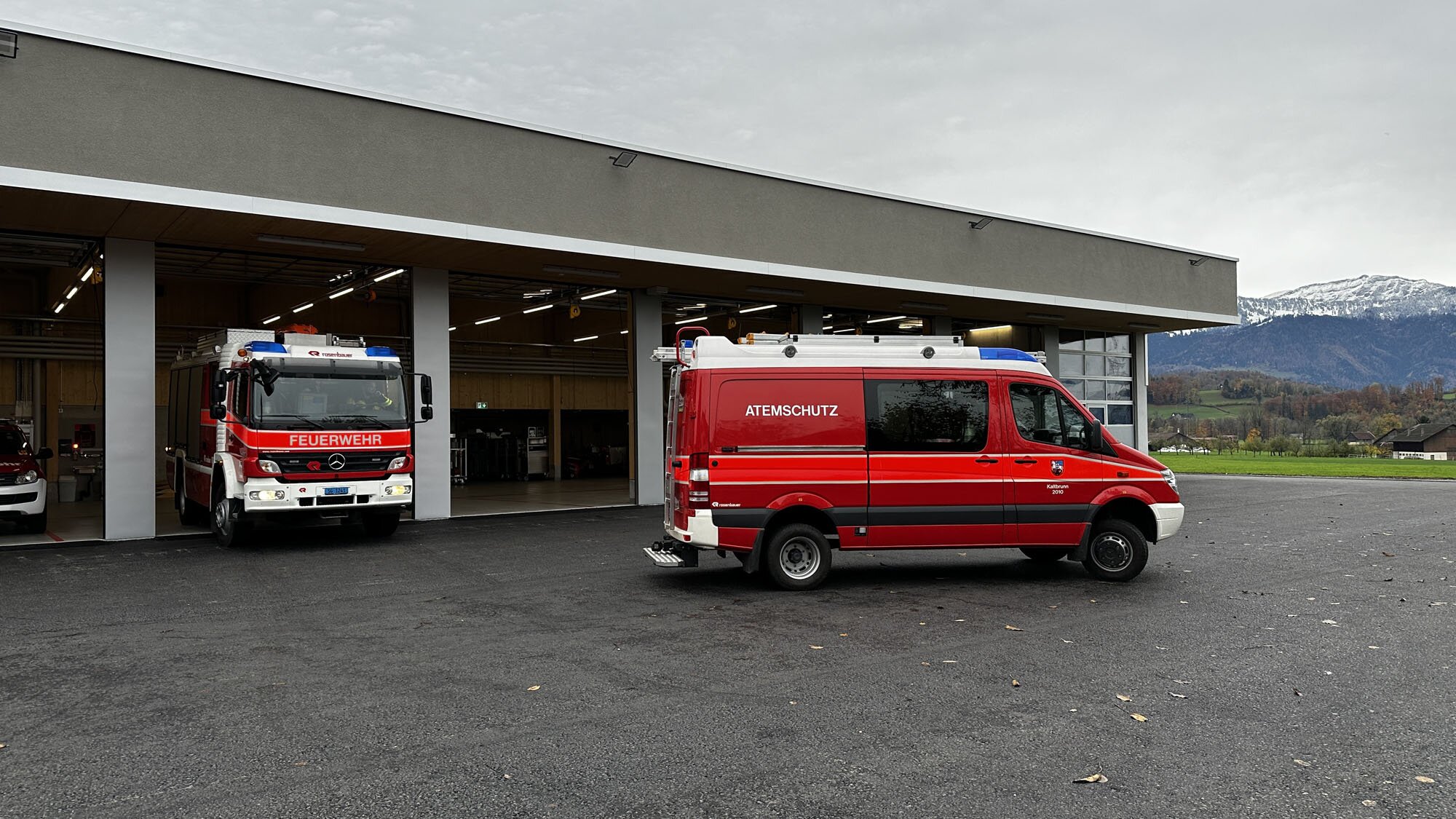 Bezug neues Feuerwehrdepot