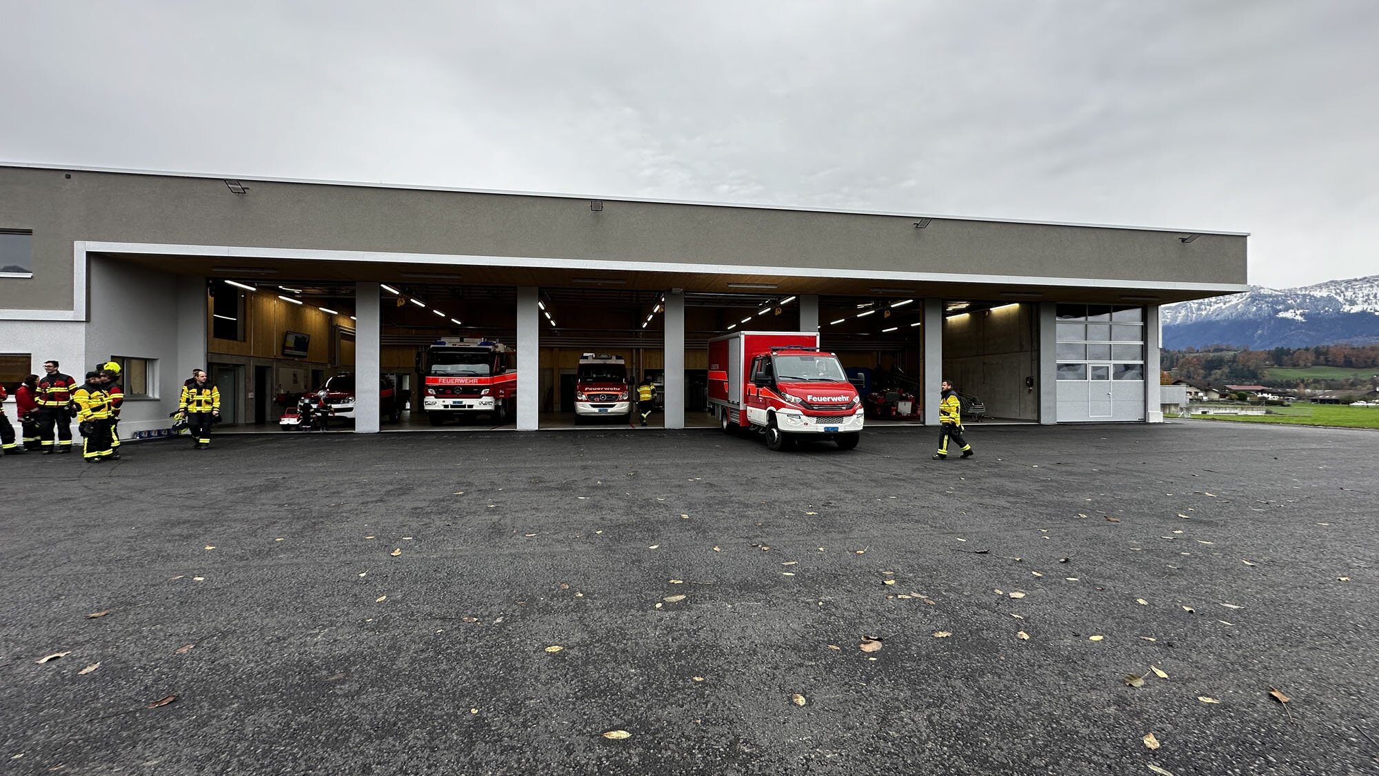 Bezug neues Feuerwehrdepot