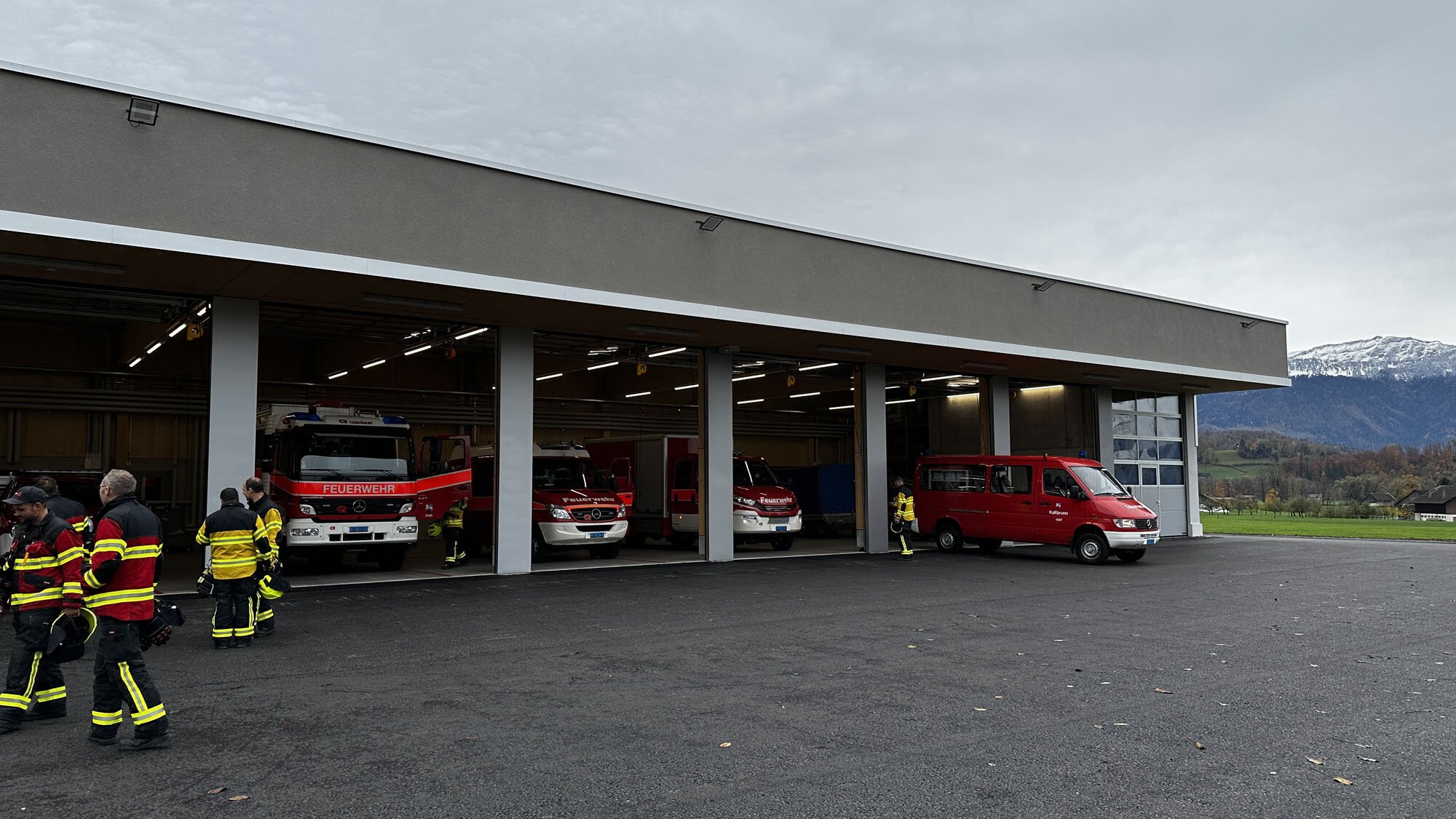 Bezug neues Feuerwehrdepot