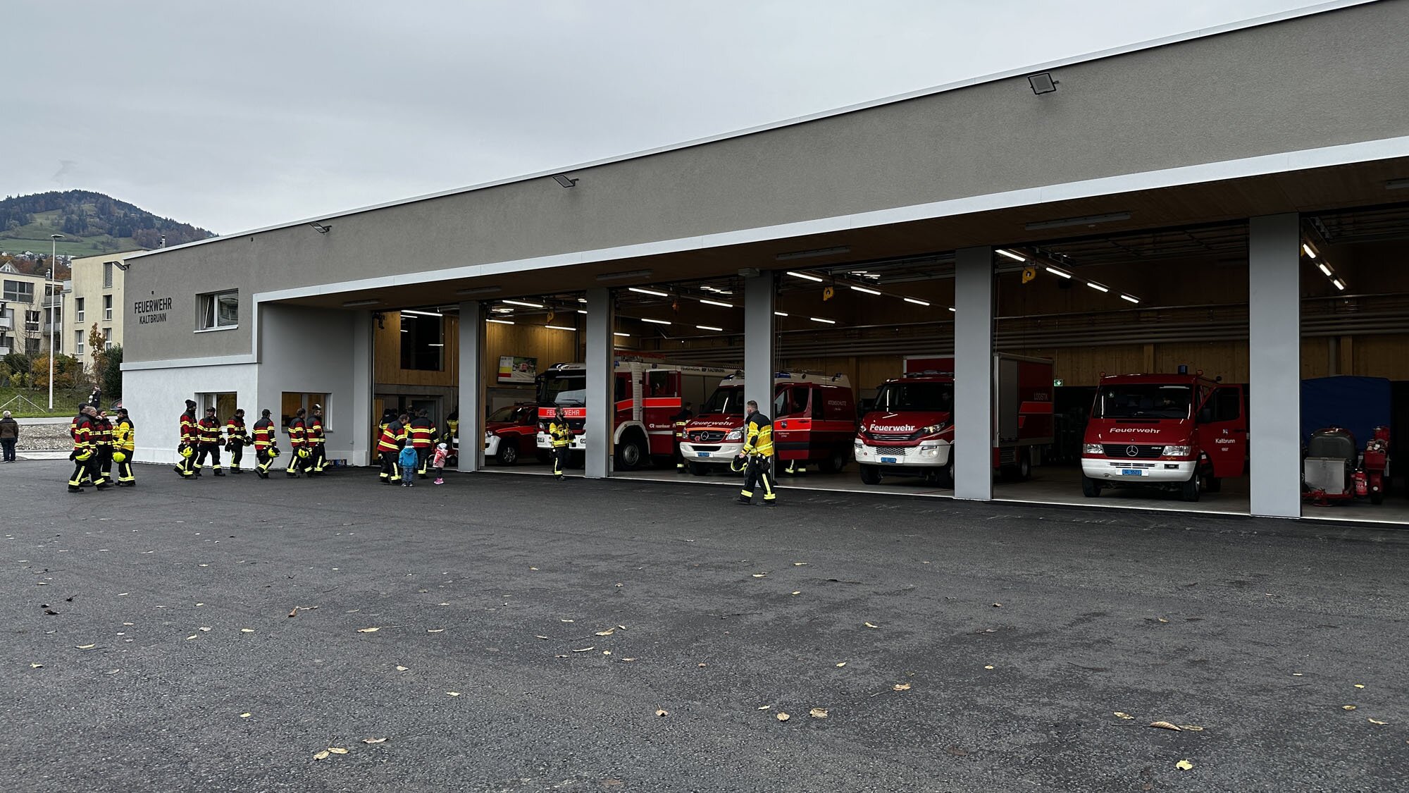 Bezug neues Feuerwehrdepot
