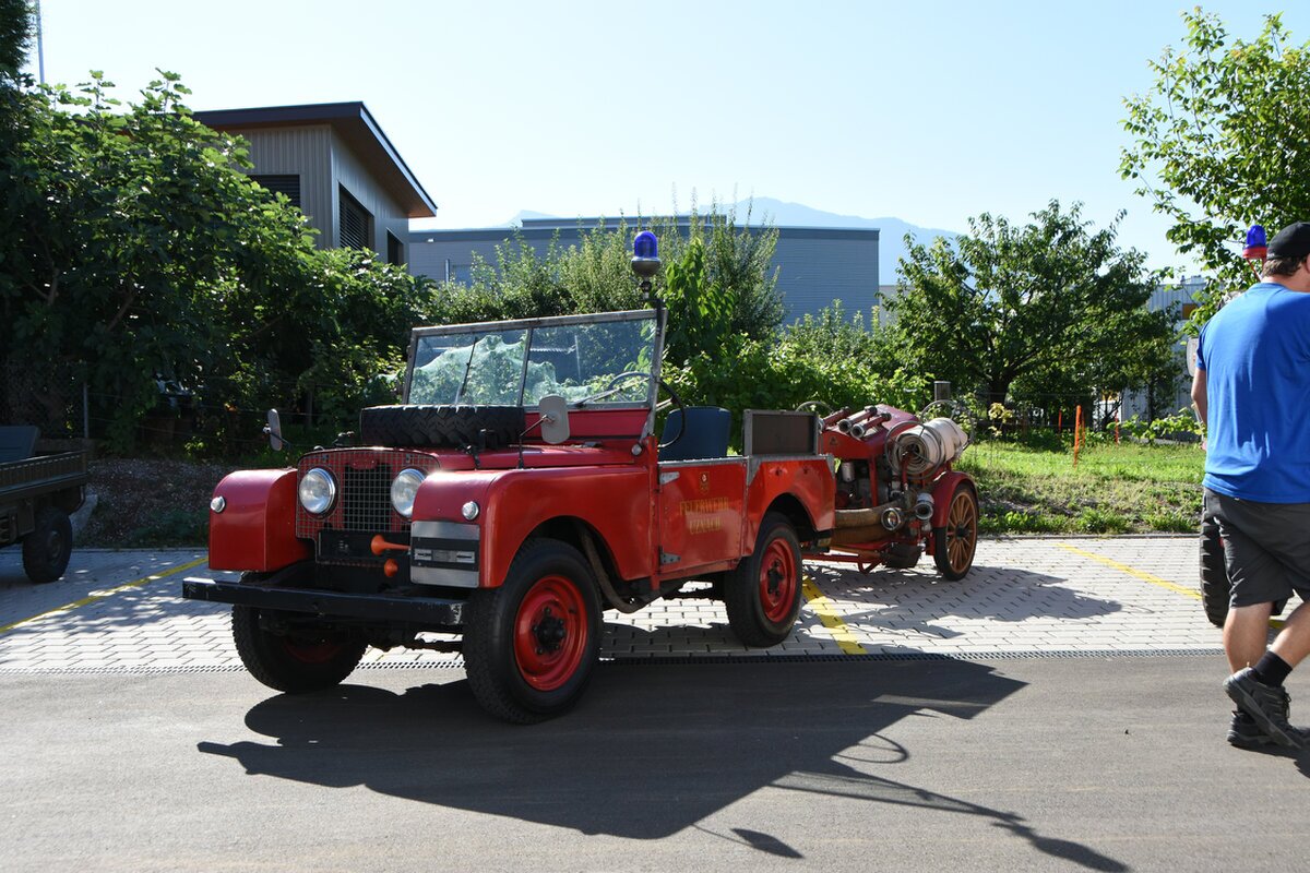Einweihung Feuerwehrdepot Kaltbrunn