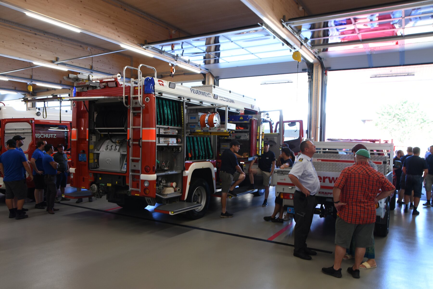 Einweihung Feuerwehrdepot Kaltbrunn