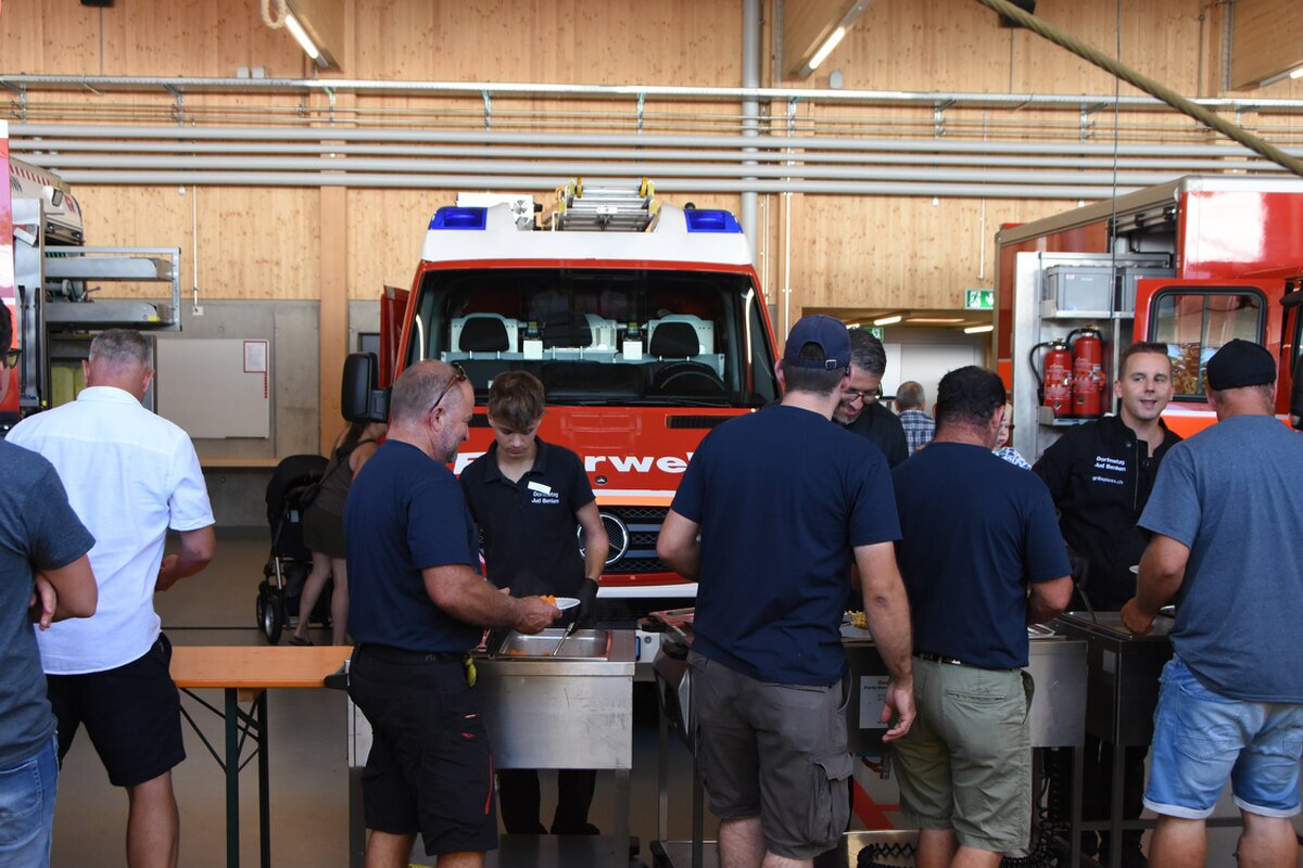 Einweihung Feuerwehrdepot Kaltbrunn