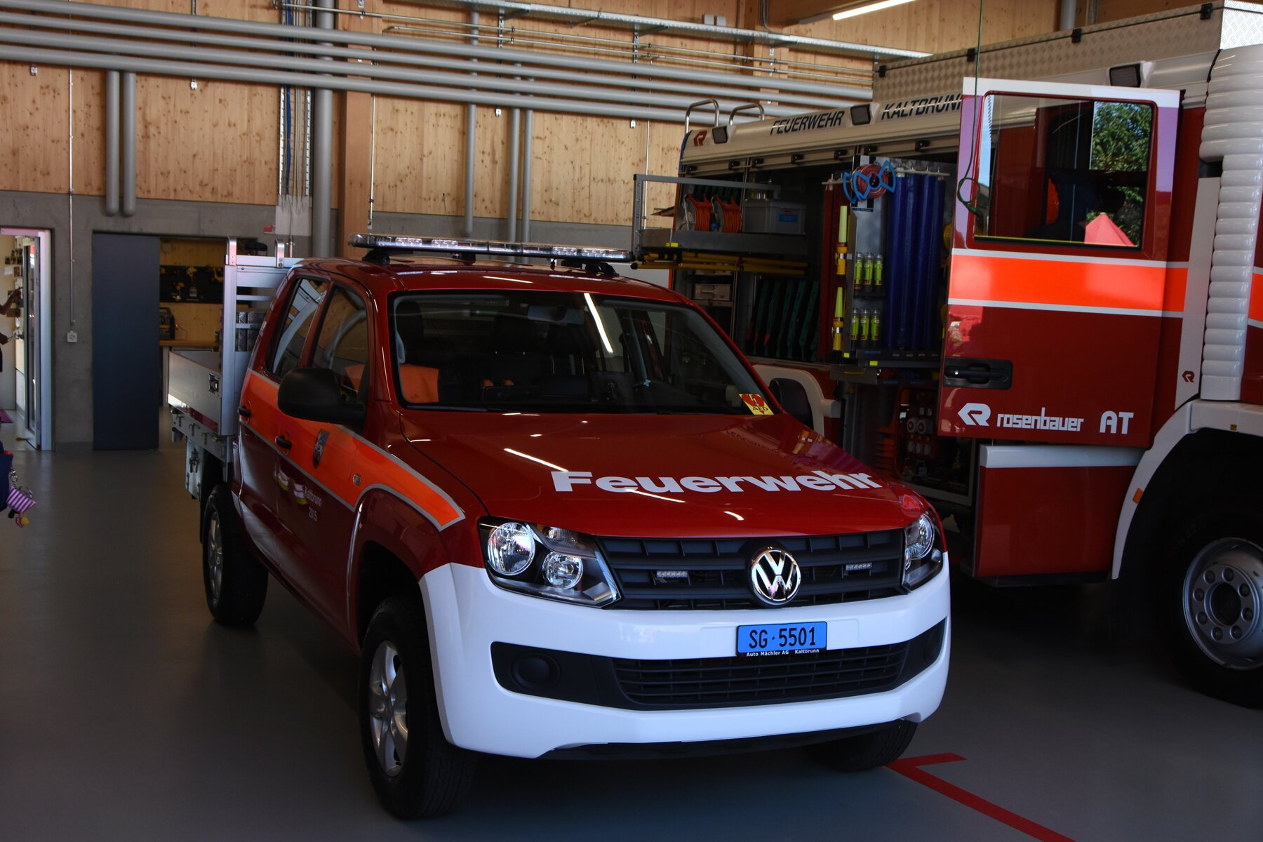 Einweihung Feuerwehrdepot Kaltbrunn