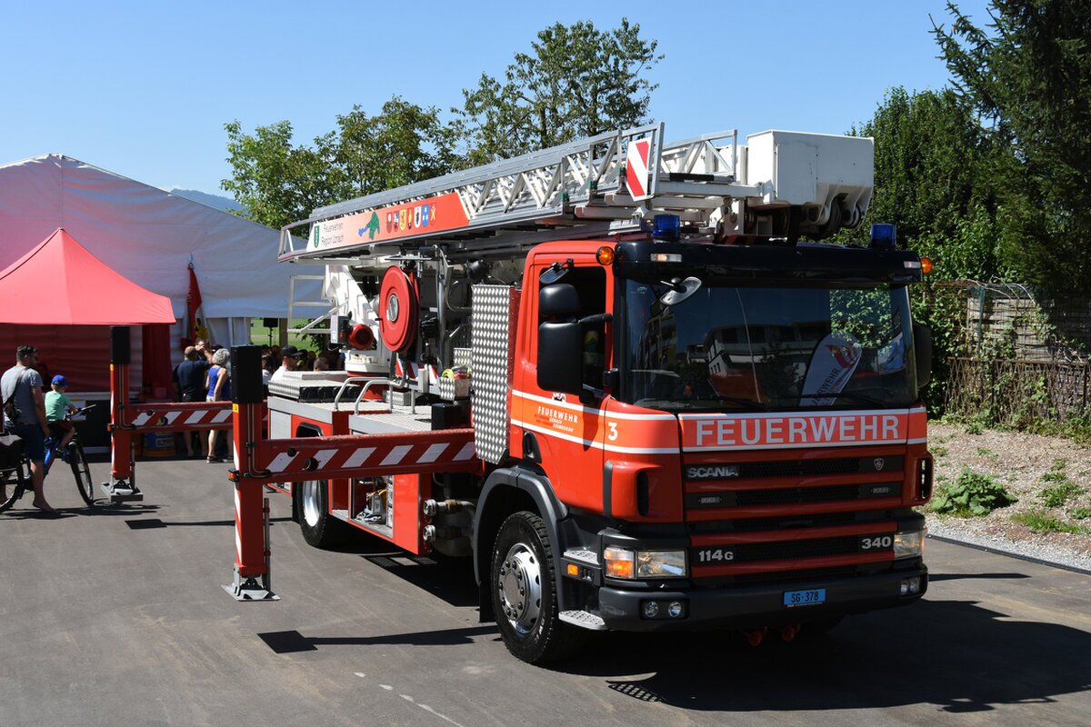 Einweihung Feuerwehrdepot Kaltbrunn