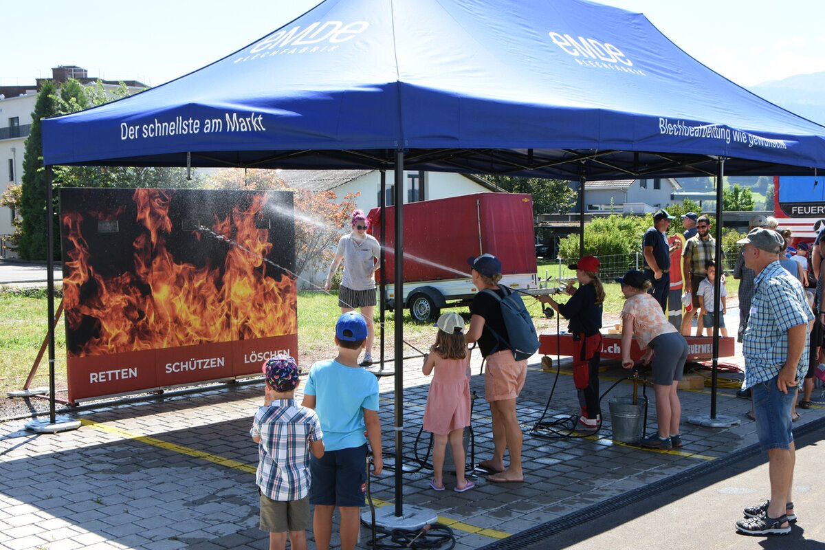 Einweihung Feuerwehrdepot Kaltbrunn
