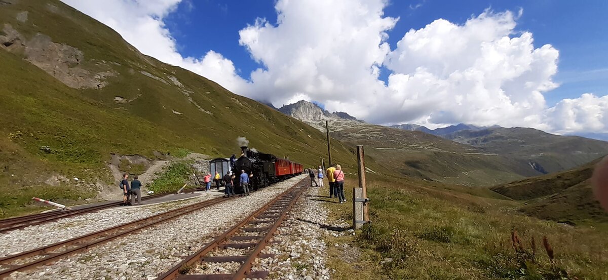 Feuerwehr-Ausflug Furka Dampfbahn