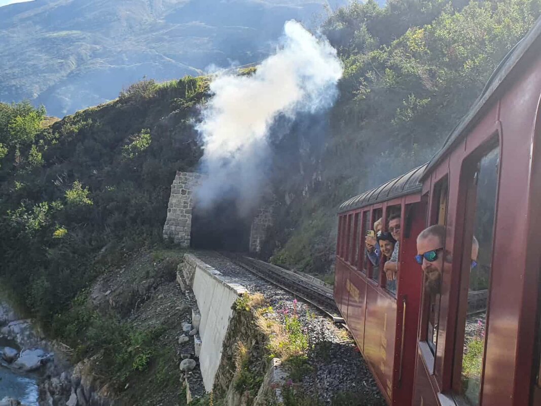 Feuerwehr-Ausflug Furka Dampfbahn