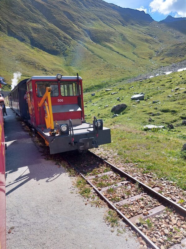 Feuerwehr-Ausflug Furka Dampfbahn