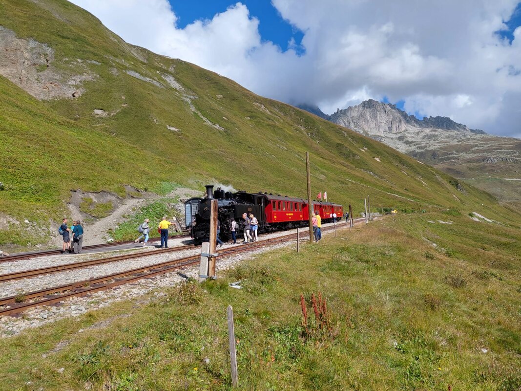 Feuerwehr-Ausflug Furka Dampfbahn