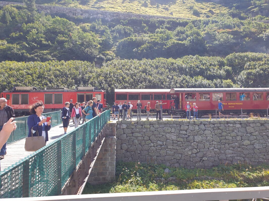 Feuerwehr-Ausflug Furka Dampfbahn