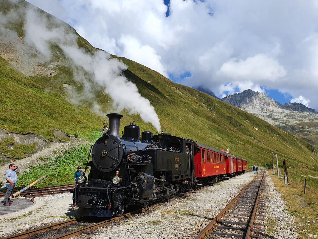 Feuerwehr-Ausflug Furka Dampfbahn