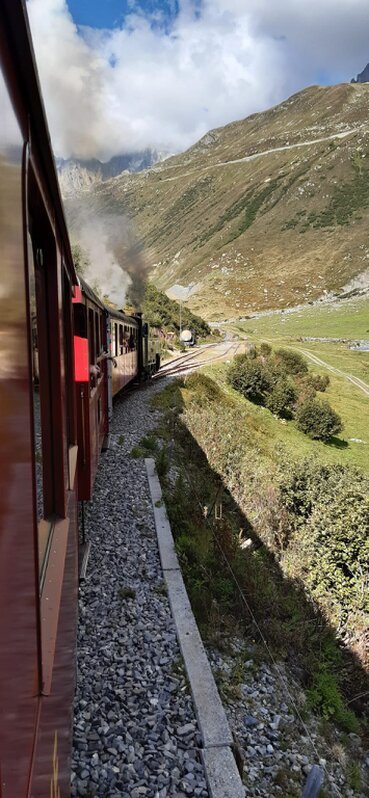Feuerwehr-Ausflug Furka Dampfbahn