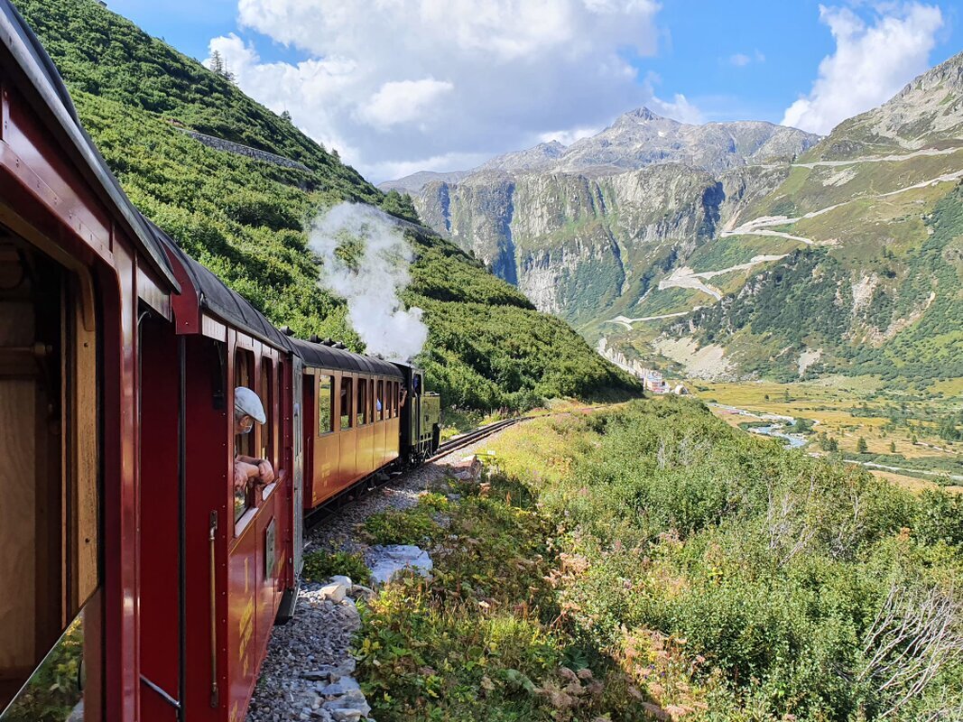 Feuerwehr-Ausflug Furka Dampfbahn