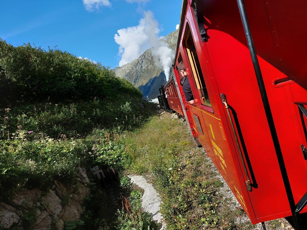 Feuerwehr-Ausflug Furka Dampfbahn