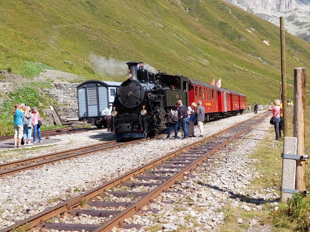 Feuerwehr-Ausflug Furka Dampfbahn
