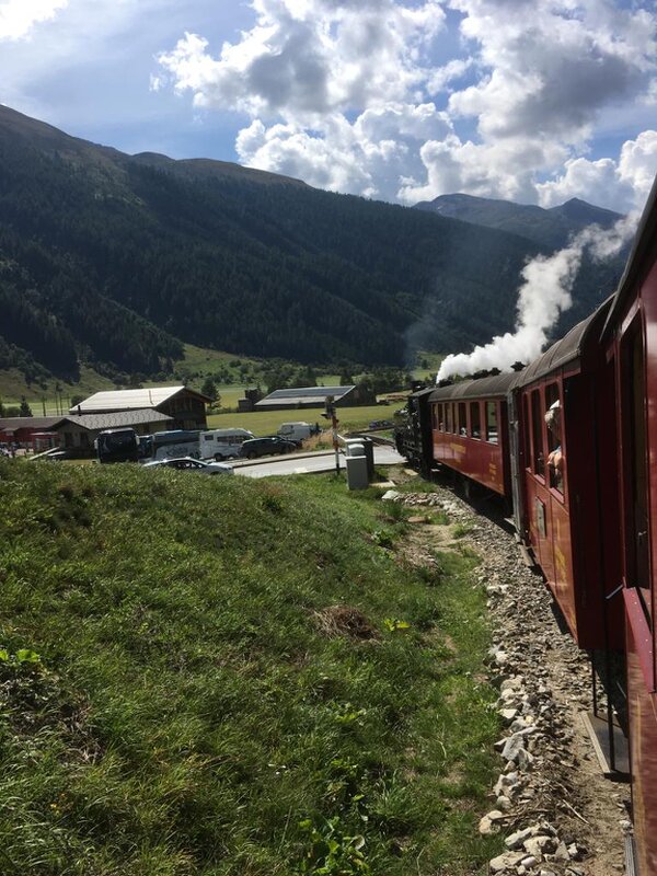 Feuerwehr-Ausflug Furka Dampfbahn
