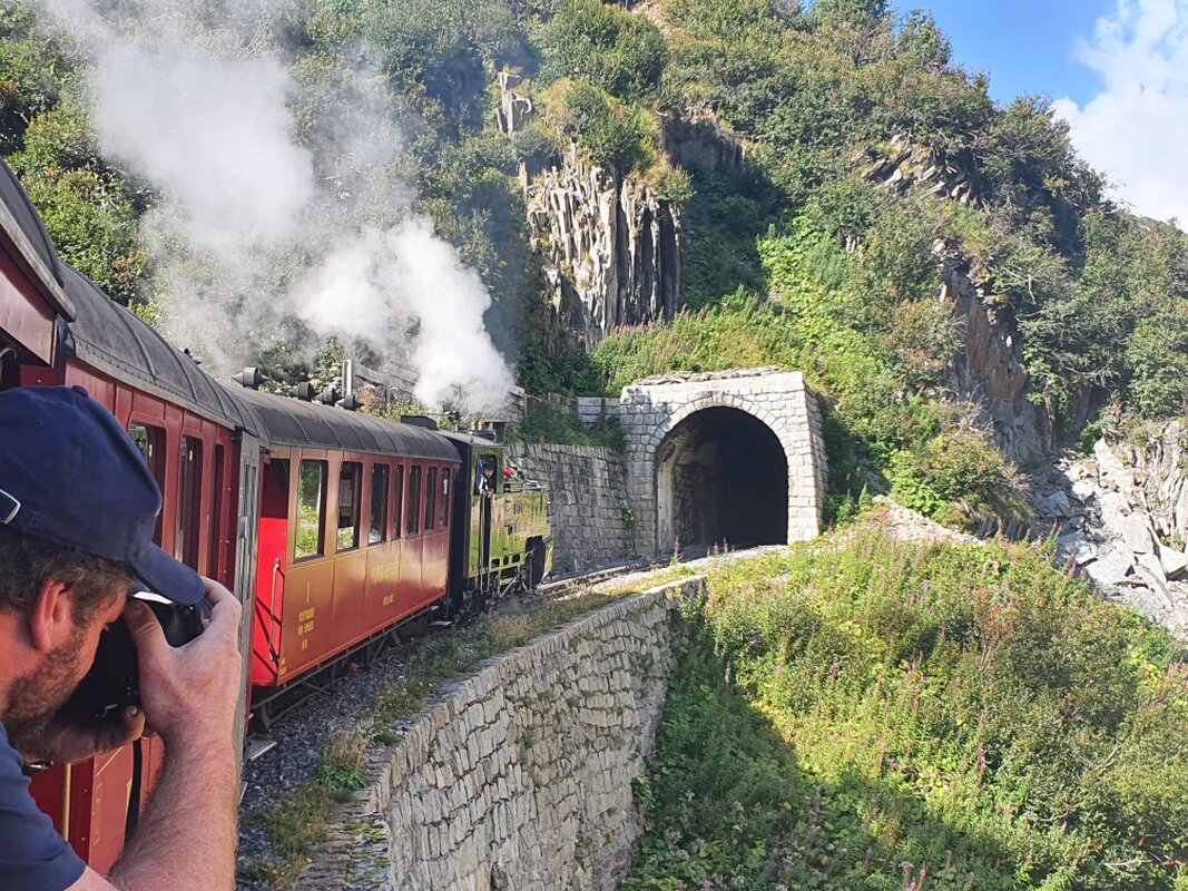 Feuerwehr-Ausflug Furka Dampfbahn