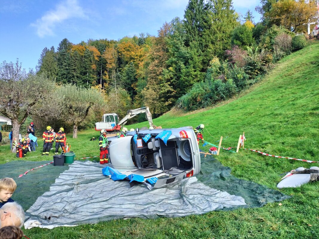 Feuerwehr Hauptübung