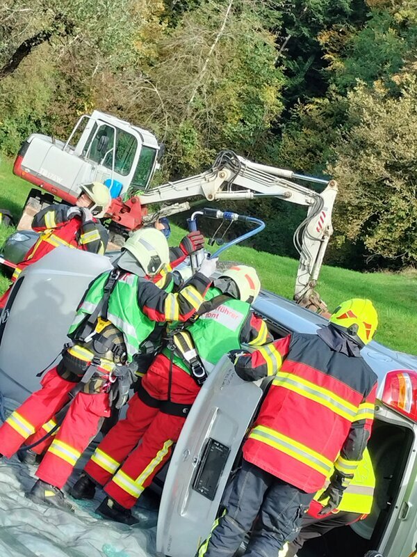 Feuerwehr Hauptübung
