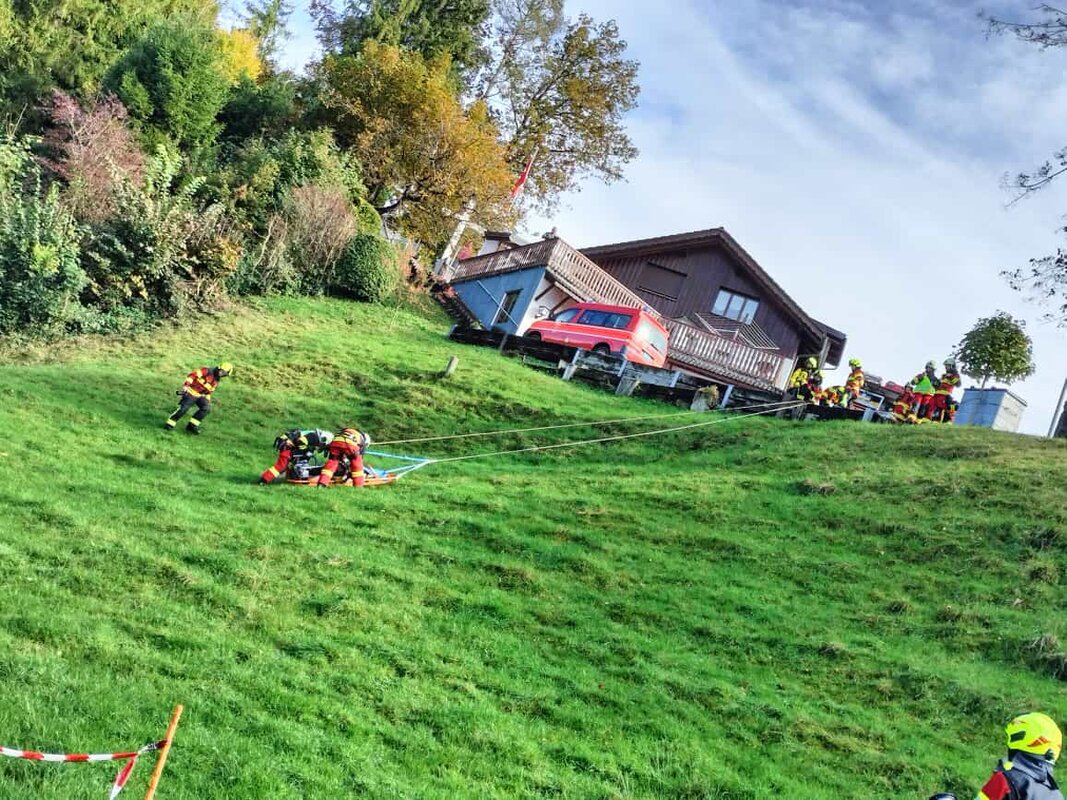 Feuerwehr Hauptübung