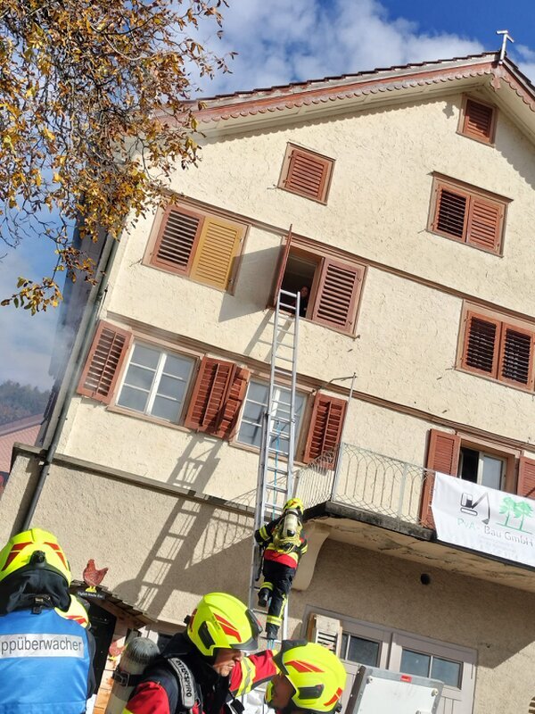Feuerwehr Hauptübung