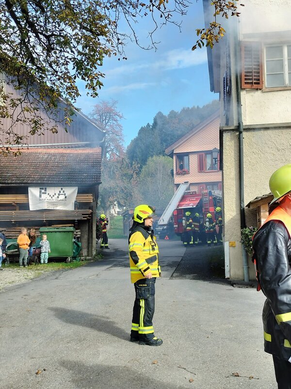 Feuerwehr Hauptübung