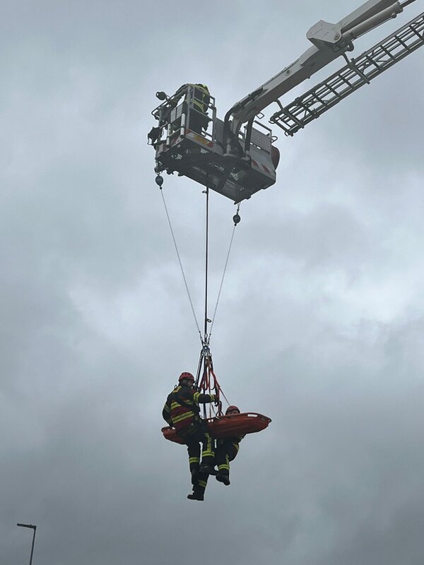 Feuerwehr Hauptübung