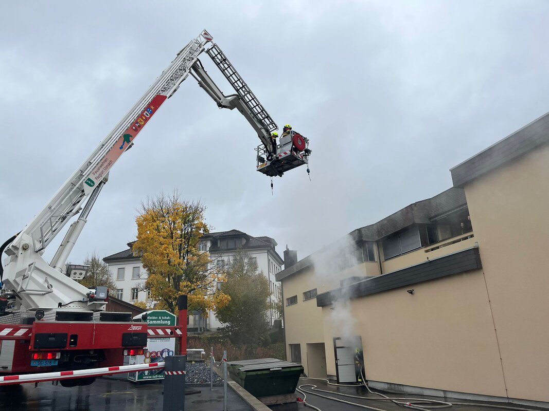 Feuerwehr Hauptübung
