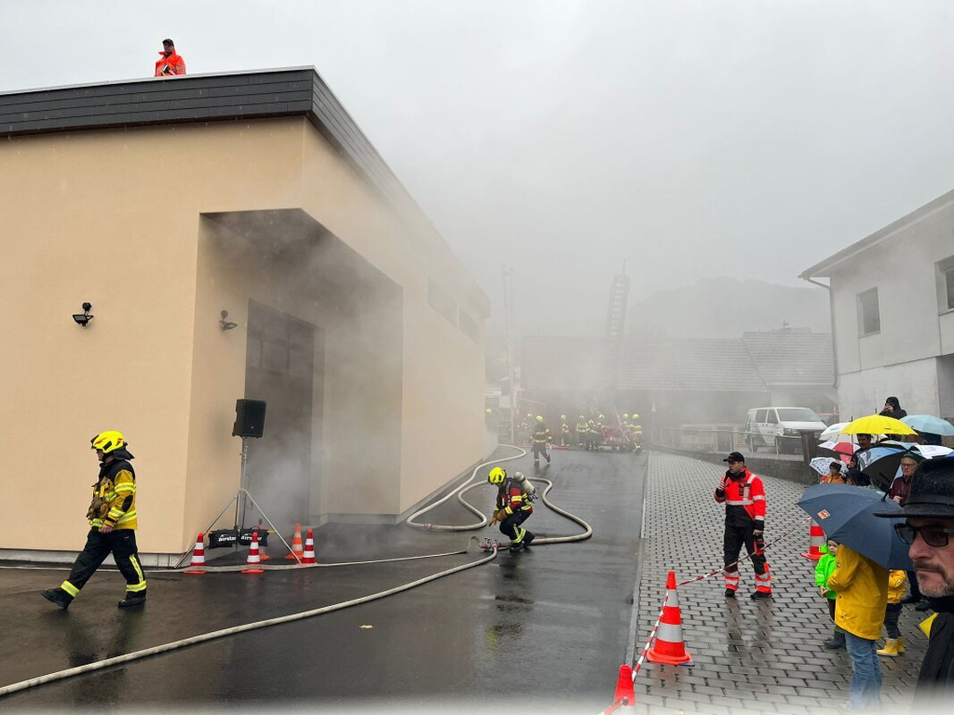 Feuerwehr Hauptübung