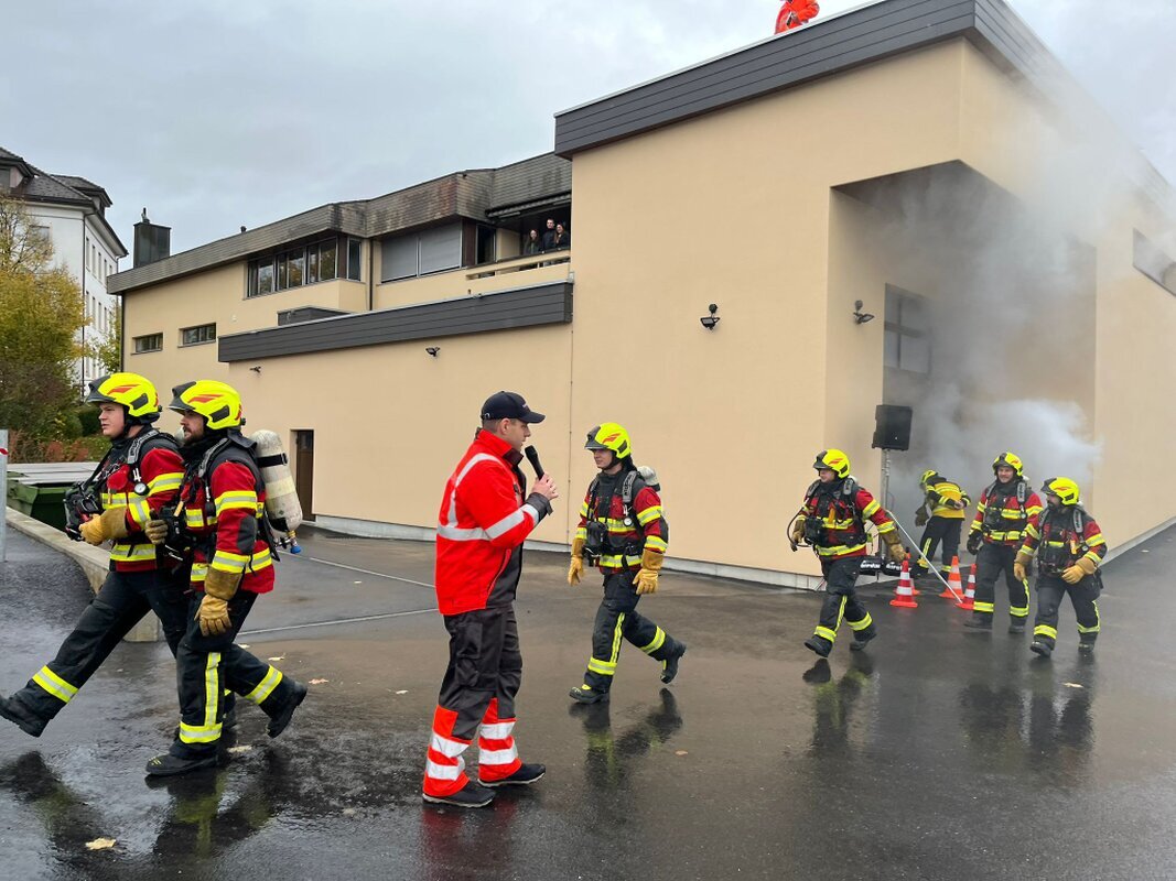 Feuerwehr Hauptübung