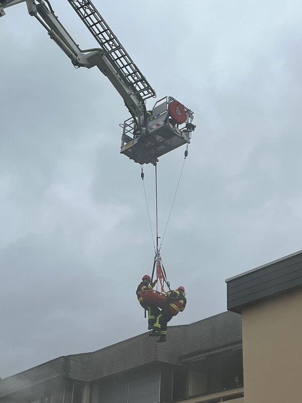 Feuerwehr Hauptübung
