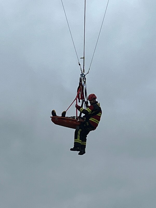 Feuerwehr Hauptübung