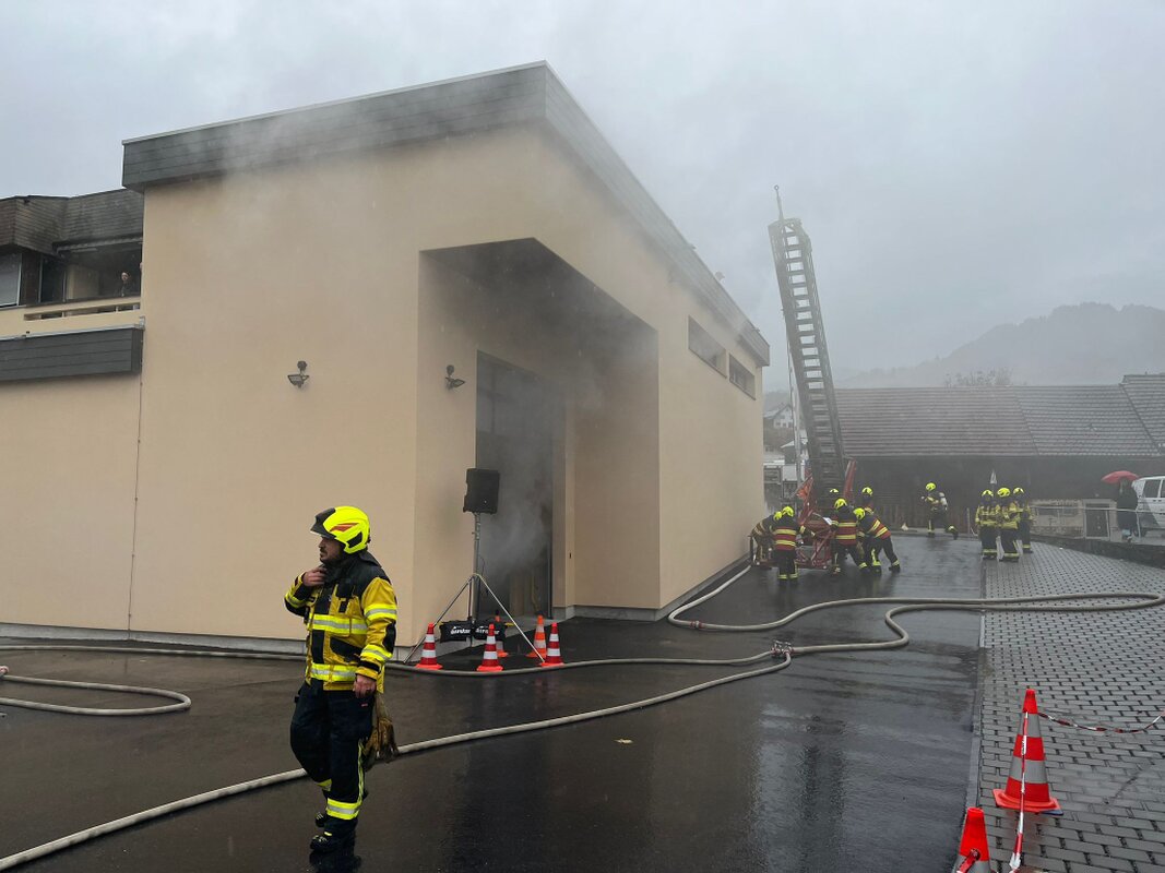 Feuerwehr Hauptübung