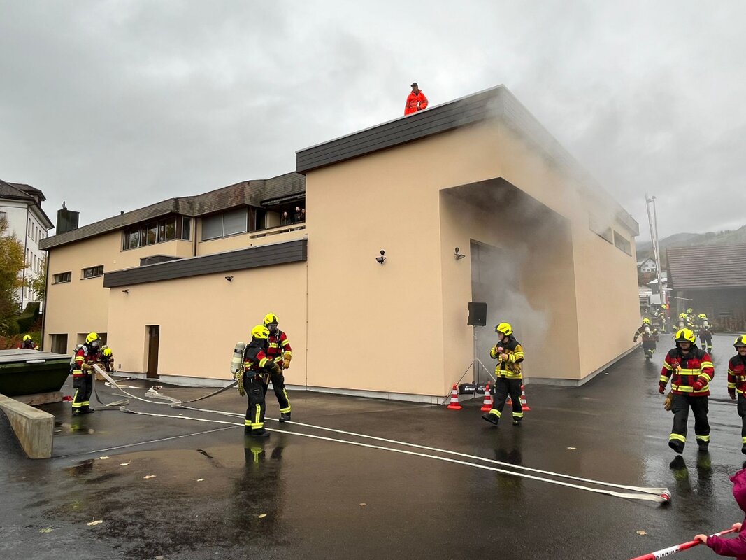 Feuerwehr Hauptübung