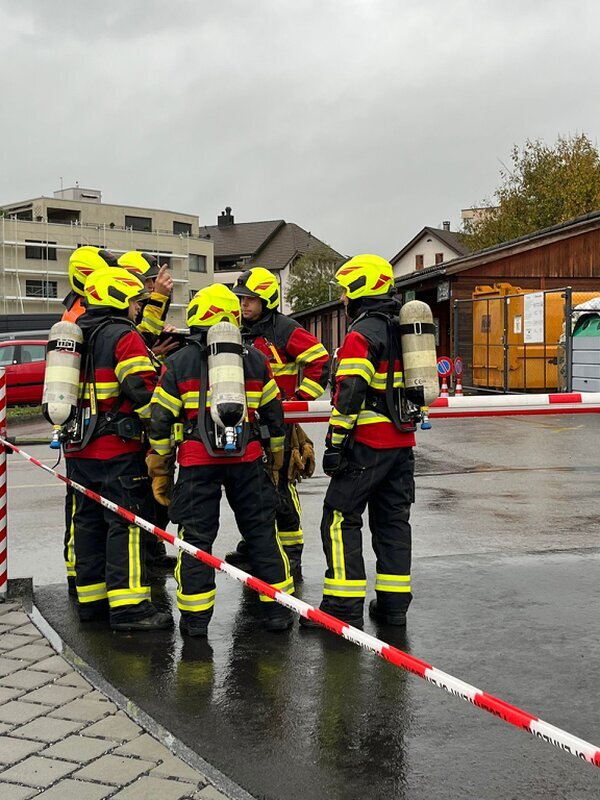 Feuerwehr Hauptübung