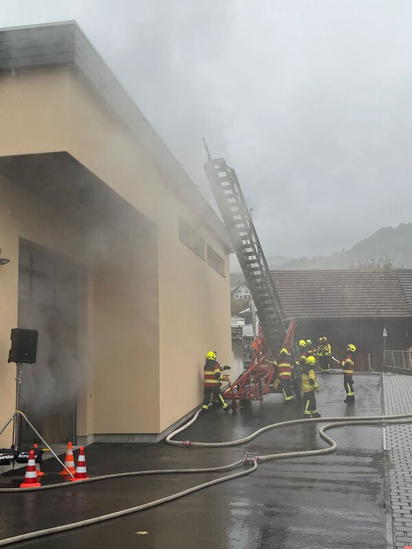 Feuerwehr Hauptübung