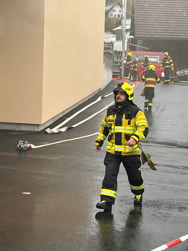 Feuerwehr Hauptübung