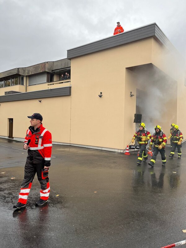 Feuerwehr Hauptübung