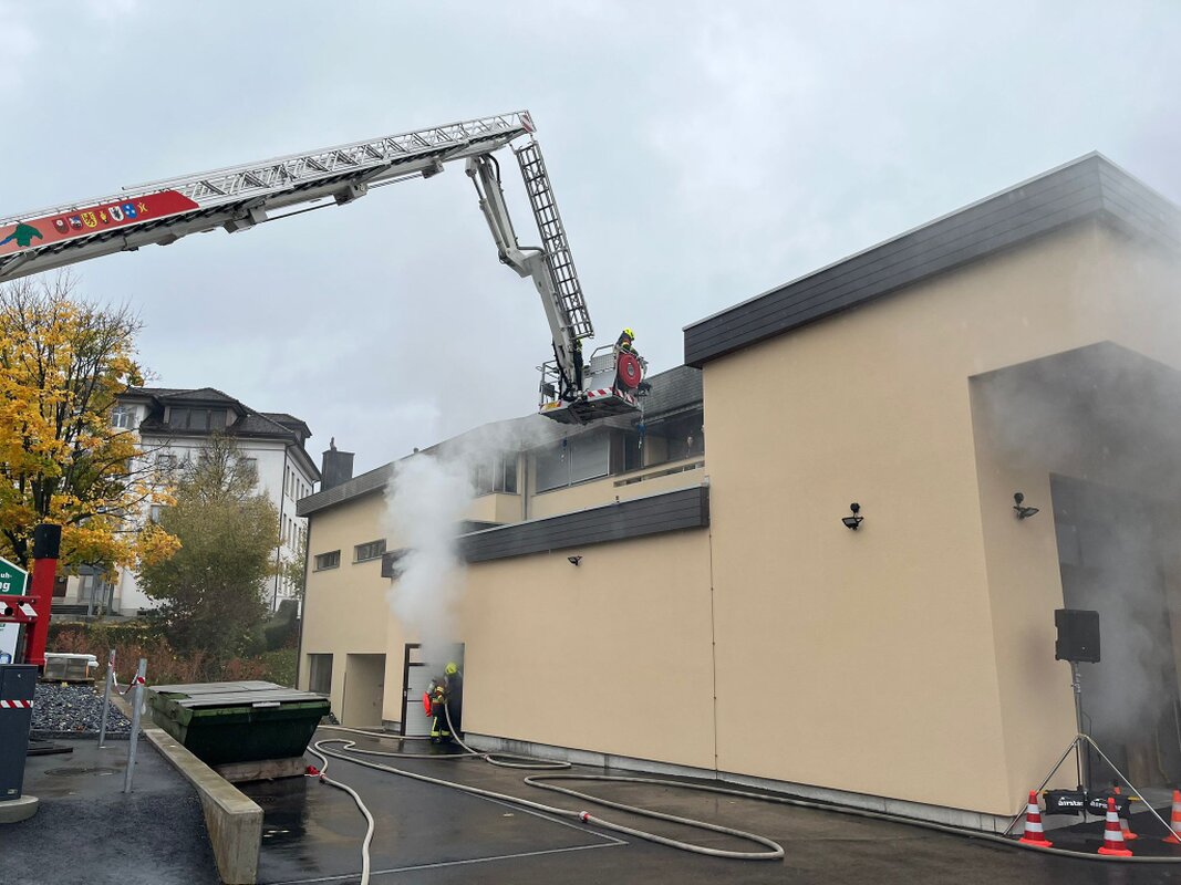 Feuerwehr Hauptübung